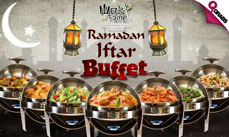 Iftar & Dinner Buffet at Wok of Fame!